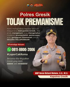 Kapolres Gresik Bantu Bayi Sakit Serius, Pastikan Pengobatan Gratis Hingga Sembuh