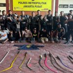 Bersenjata Tajam Siap Tawuran Saat Dini Hari, Enam Remaja Diamankan Polisi di Kramat Senen