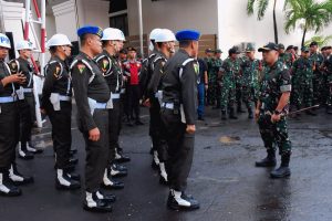 Kodim 0501/JP Selalu Siap Dalam Pengamanan VVIP