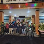 Pendisiplinan dan Antisipasi Tawuran, Koramil Matraman Bersama Forkopimcam Empat Pilar Apel Cipkon