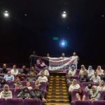 Bidhumas Polda Sumsel Dan Insan Pers Nobar Guna Tangkal Ancaman Radikalisme Serta Terorisme
