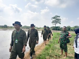 Babinsa Padurenan Koramil 05/Bantargebang dan Penyuluh Pertanian Kota Bekasi Terima Kunjungan Siswa Bektram TNI AD