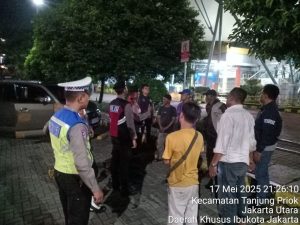 Patroli Skala Besar Cipkon dalam rangka Operasi Berantas Jaya 2025, Cegah Gangguan Kamtibmas