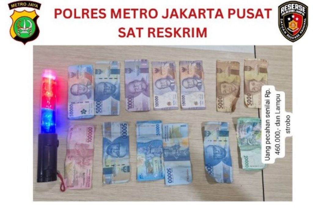 Polres Metro Jakarta Pusat Ringkus Empat Preman Sadis, Warga Dipukuli Gara-Gara Parkir Rp 20 Ribu