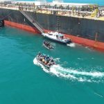 Bakamla RI Bersama Coast Guard 2 Negara Evakuasi Korban Kapal Tenggelam