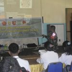 Satgas TMMD Ke-124 Kodim 1501/Ternate Berikan Penyuluhan Wawasan Kebangsaan Kepada Siswa SMK Fomarimoi