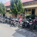 15 Unit Knalpot Brong Ditertibkan dan Ditindak Secara Hunting System di Toba
