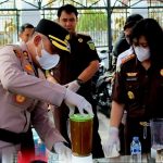 Kejaksaan Negeri Lubuk Linggau Lakukan Pemusnahan Barang Bukti dan Barang Sitaan
