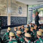 Yonarhanud 6/BAY Terima Kunjungan Orientasi Bintara Remaja Menarhanud 1/Falatehan