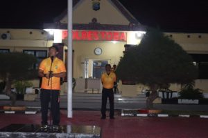 Kapolres Toba Pimpin Olahraga Jalan Santai 10K