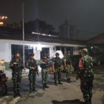 Antisipasi Tawuran Warga, Koramil 02/Matraman Giat Rutin Patroli Malam
