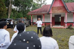 Wabup Taput Pimpin Apel Bersama di Kantor Camat Simangumban