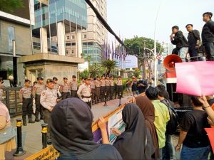 Aksi Damai di Depan Kementerian Perdagangan, Polisi Imbau Orator Tak Provokatif