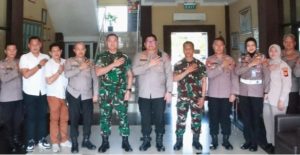 Dandim 0403 OKU Bersilaturahmi Ke Polres OKU Guna Perkuat Sinergitas TNI – Polri