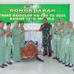 Satgas TMMD Gelar Aksi Donor Darah, Wujud Kepedulian Untuk Kemanusiaan