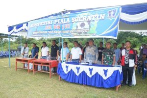 Wakil Bupati Taput Buka Kompetisi Sepakbola Piala Soeratin