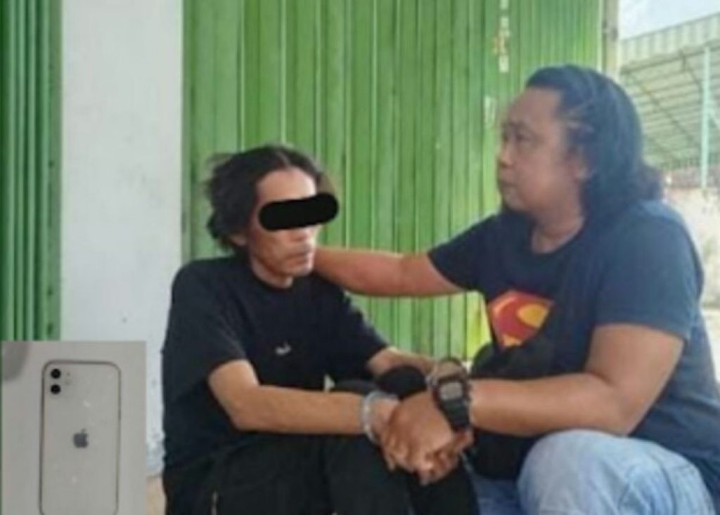 Pencuri HP di Teras Masjid RSD Nganjuk Dibekuk, Terungkap Berkat Rekaman CCTV