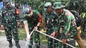 Air Mengalir Untuk Kehidupan, Satgas TMMD Kodim 1501/Ternate Berhasil Membuat Sumur Bor Air Bersih di Desa Guaria