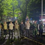 Danramil 01/Kranji Ikuti Apel Gabungan Pemberlakuan Jam Malam Pelajar di Bekasi Selatan