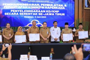 Koperasi Desa Merah Putih Rampung Diharmonisasi di 38 Daerah Jatim, Siap Ditetapkan!