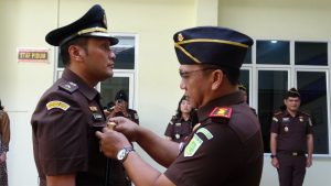 Upacara Pelantikan & Pengambilan Sumpah Jabatan Kepala Seksi Tindak Pidana Khusus Kejaksaan Negeri Toba