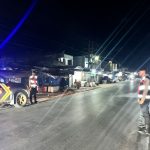 Sat Samapta Polres Toba Tingkatkan Patroli Blue Light Malam Hari