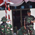 Berakhir Dengan Sukses, Dandim 1710/Mimika Bersama Pangdam XVII/Cenderawasih Menutup Kegiatan TMMD Reg Ke-124