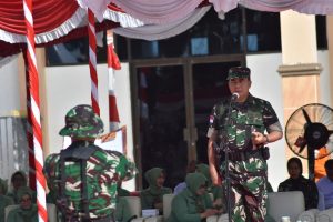 Berakhir Dengan Sukses, Dandim 1710/Mimika Bersama Pangdam XVII/Cenderawasih Menutup Kegiatan TMMD Reg Ke-124