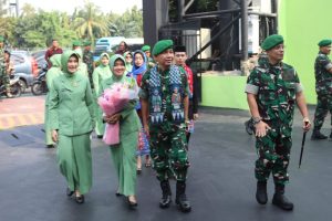 Kunjungan Kerja Danrem 052/Wkr ke Kodim 0503/JB : Perkuat Sinergi dan Moral Prajurit