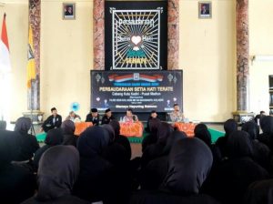 Ini Pesan Polisi Dalam Pembekalan 368 Calon Warga Baru PSHT Cabang Kota Kediri