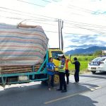 Polres Toba Sosialisasi Penanganan Kendaraan Truk Yang Mengalami Over Dimension Over Load