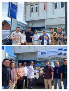 Hadiah Utama Program Panen Hadiah Simpedes (PHS) 2024 Diserahkan oleh BRI Cabang Balige