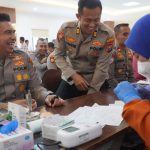 Menjelang HUT Bhayangkara ke-79, Polrestabes Surabaya Galang Donor Darah