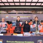 Viral di Medsos ! Polisi Berhasil Membekuk Empat Wanita Komplotan Pencuri di Swalayan Kediri