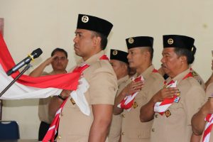 Kapolres Toba AKBP V.J Parapaga Dilantik Jadi Ketua Kwartir Cabang Gerakan Pramuka Kabupaten Toba