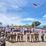Polres Toba Gelar Pengamanan Aksi Unras Damai, Aliansi Masyarakat Sumatera Utara “Saparang”