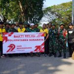 Menjelang Hari Bhayangkara ke-79: Polrestabes Surabaya Gelar Bakti Religi Bersama TNI dan Bonek