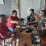 Babinsa Kota Baru Sambangi Warga RW 006, Perkuat silaturahmi dan Jalin Komunikasi Sosial