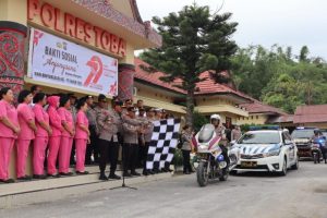 Polres Toba Dalam Rangka Menyambut Hari Bhayangkara ke 79