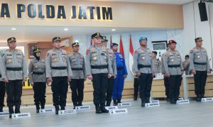 Kapolri Pimpin Langsung Secara Nasional, Polda Jatim Gelar Upacara Khidmat di Rupatama