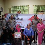 Kapolres Toba Bersama PJU Polres Toba Dan Bhayangkari Cabang Toba menggelar Bakti Sosial