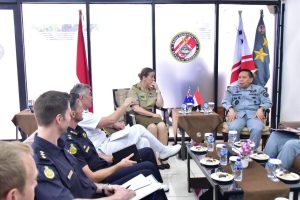 Kepala Bakamla RI Terima Kunjungan Kehormatan Commander Indo-Pacific Endeavour 2025