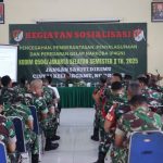 Kodim 0504/Jakarta Selatan Gelar Sosialisasi Pencegahan, Pemberantasan, Penyalahgunaan dan Peredaran Gelap Narkoba (P4GN