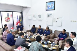 Kepala Bakamla RI Terima Kunjungan Director Infrastructure Management JICA