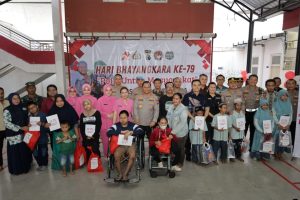 Meriahkan Hari Bhayangkara ke-79, Polrestabes Surabaya Buka Kursus Gratis bagi Difabel dan Yatim Piatu di Eks Lokalisasi