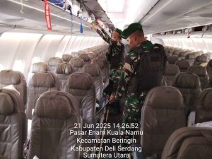 TNI Pastikan Keamanan Ancaman Bom di Saudia Arabia Airlines SV5688, Pesawat Lanjutkan Penerbangan Menuju Surabaya