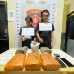 Polres Toba Berhasil Meringkus Dua Kurir Ganja dari Aceh