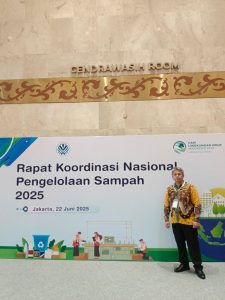 Wakil Bupati Taput Hadiri Rakornas Pengelolaan Sampah Tahun 2025 di Jakarta
