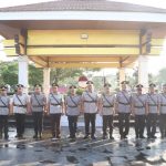 Upacara Ziarah dan Tabur Bunga Polres Tanjung Perak Peringati HUT Bhayangkara ke-79