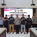 Pengukuhan Satgas Sentot Prawirodirdjo: Sinergi Polres Tanjung Perak dan Pendekar Silat Amankan Malam Suro